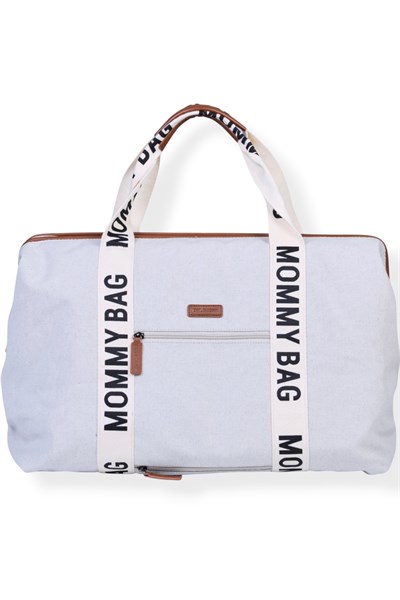 Child Home / Mommy Bag Çanta, Signature Kanvas Krem