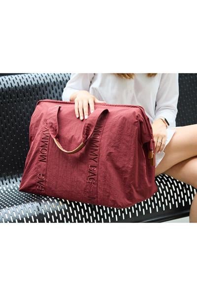 Childhome / Mommy Bag Çanta Urban Burgundy