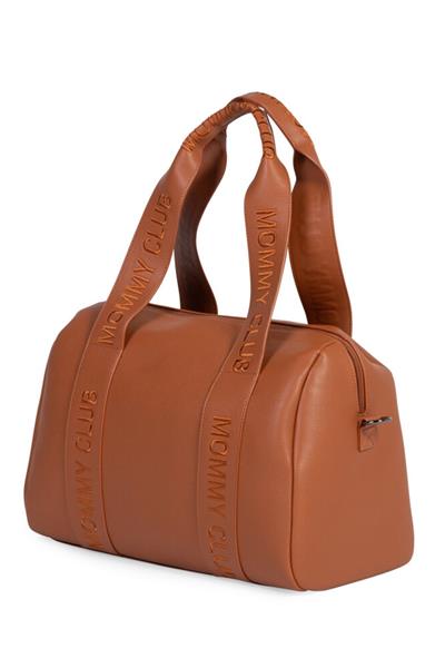 Childhome  / Mommy  Club Bag, Vegan Deri kahve Taba