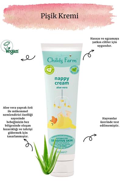 Childsfarm / Bebek Pişik Kremi Renksiz