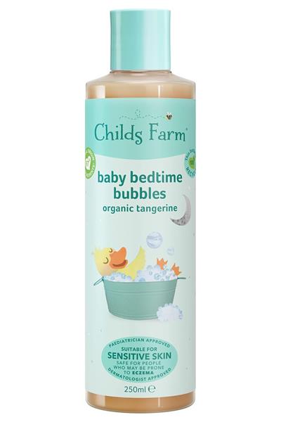 Childsfarm / Organik mandalina özlü Uyku öncesi bebek banyo köpüğü Renksiz