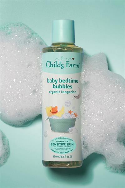 Childsfarm / Organik mandalina özlü Uyku öncesi bebek banyo köpüğü Renksiz
