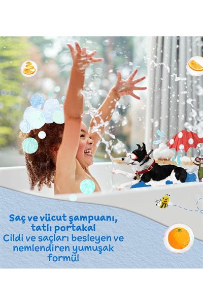 Childsfarm / Organik Tatlı Portakal Özlü Çocuk Saç ve Vücut Şampuanı Renksiz