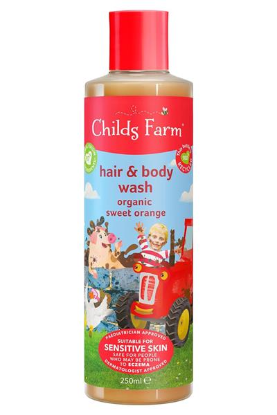 Childsfarm / Organik Tatlı Portakal Özlü Çocuk Saç ve Vücut Şampuanı Renksiz