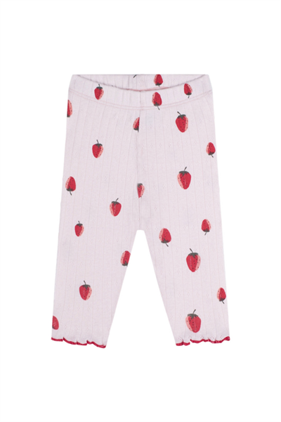 Antebies / Çilek Sweatshirt Pantolon Set Pembe