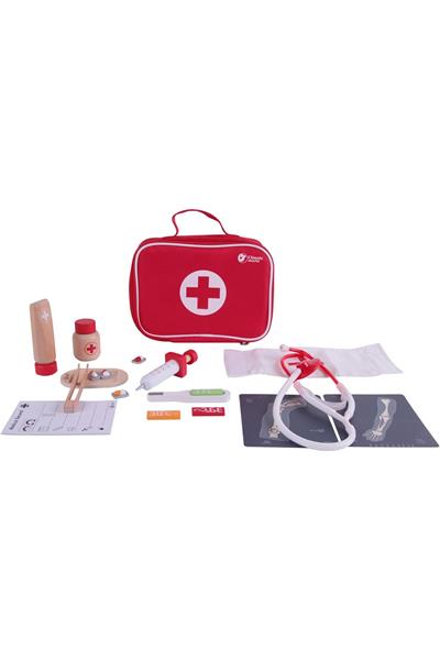 Classic World Ahşap Doktor Seti Çok Renkli