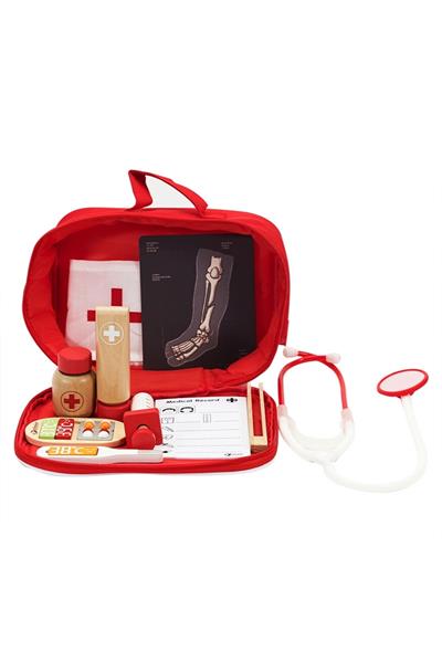 Classic World Ahşap Doktor Seti Çok Renkli