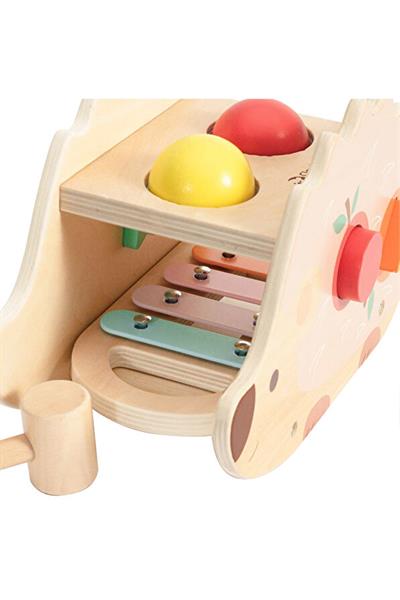 Classic World Ahşap Tilki Aktivite Oyuncağı Çok Renkli