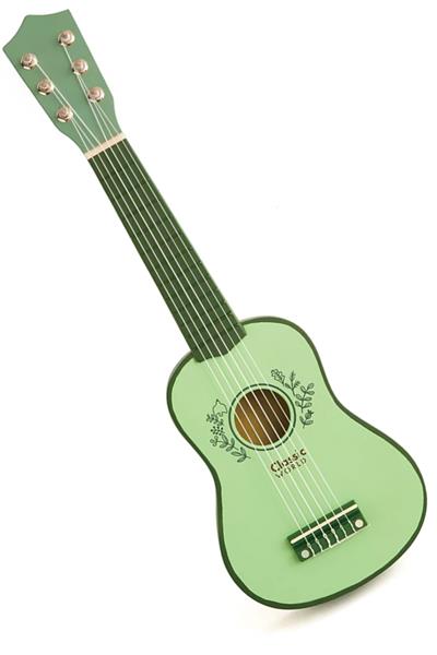 Classic World / Ahşap Vintage Gitar Çok Renkli