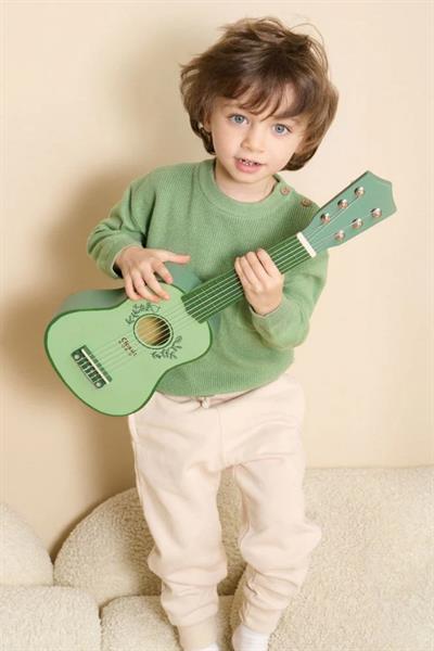 Classic World / Ahşap Vintage Gitar Çok Renkli