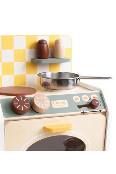 Classic World Mini Ahşap Mutfak Çok Renkli