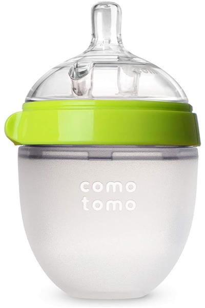 Comotomo Biberon 150 ml Yeşil