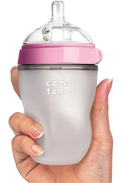 Comotomo Biberon 250 ml Pembe
