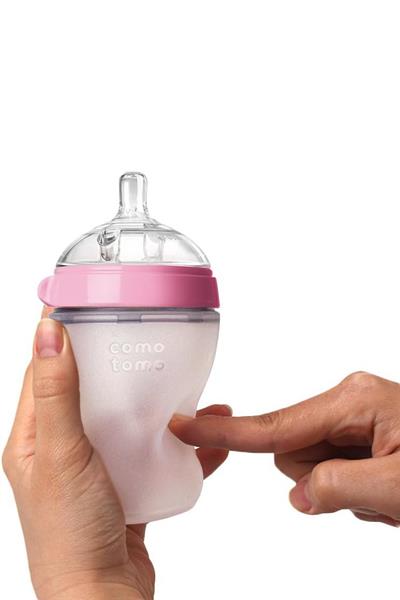 Comotomo Biberon 250 ml Pembe