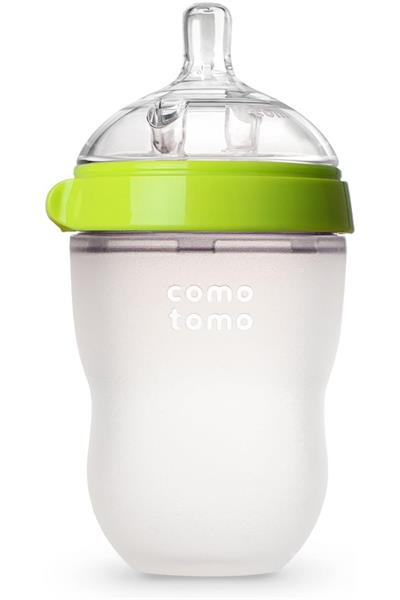 Comotomo Biberon 250 ml Yeşil