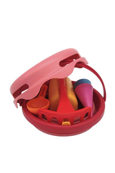 Compactoys / 7 in 1 Play kovası Kırmızı
