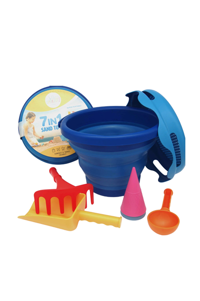 Compactoys / 7 in 1 Play kovası Mavi