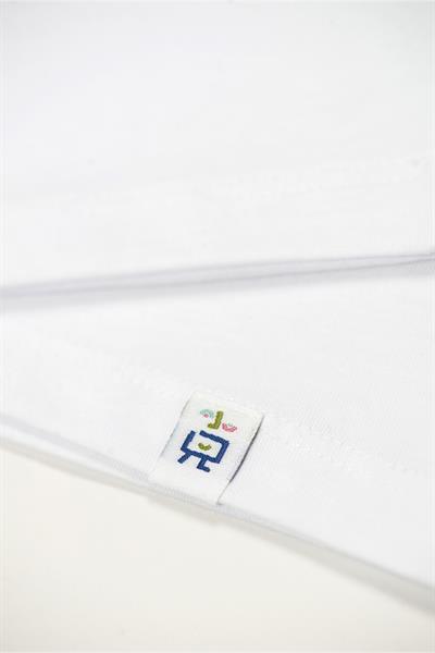 Beetlebeez / Cool Surfer T-Shirt Kısa Kollu Baskılı Çocuk T-Shirt Beyaz