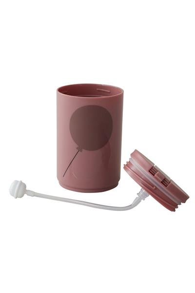 DESIGN LETTERS/ÇOCUKLAR İÇİN PİPETLİ BARDAK - 330 ml Rose