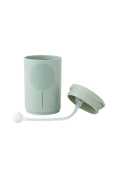 DESIGN LETTERS/ÇOCUKLAR İÇİN PİPETLİ BARDAK - 330 ml GREEN
