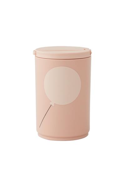 DESIGN LETTERS/ÇOCUKLAR İÇİN PİPETLİ BARDAK - 330 ml Nude
