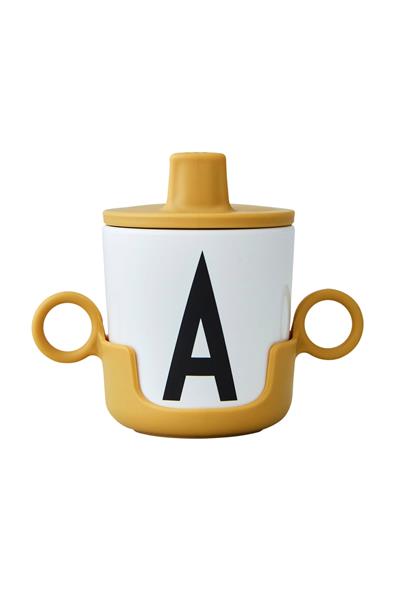 DESIGN LETTERS/ECOZEN & MELAMİN KUPALAR İÇİN KAPAK MUSTARD