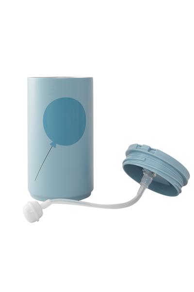 DESIGN LETTERS/PİPETLİ TERMOS SULUK 330 ml Blue