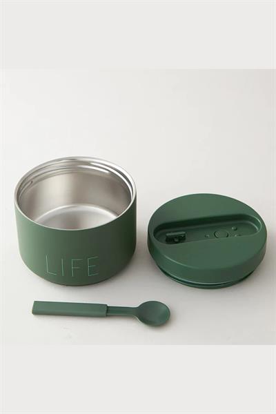 DESIGN LETTERS/YEMEK TERMOSU 0,35L - KÜÇÜK GREEN