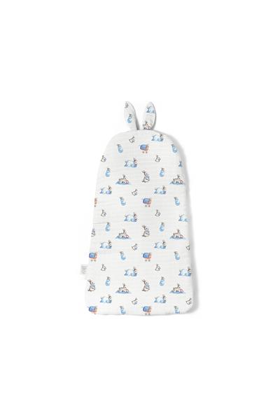 Deux Lapins / Bébé Lapin Müslin Kundak Battaniye std