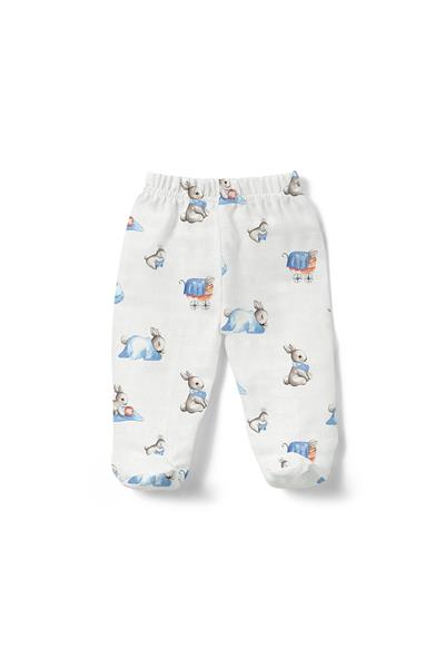 Deux Lapins /  Bébé Lapin Müslin Patikli Alt std