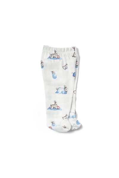 Deux Lapins /  Bébé Lapin Müslin Patikli Alt std