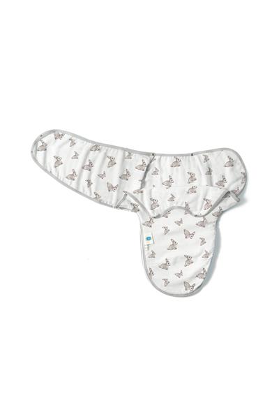 Deux Lapins / Iconique Lapin Müslin Bebek Hazır Kundak std