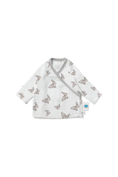 Deux Lapins / Iconique Lapin Müslin Kimono Hırka std