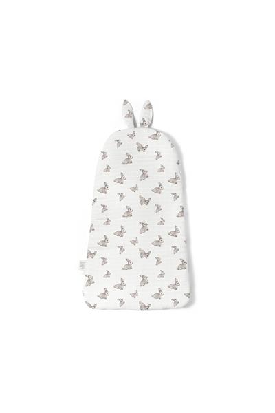 Deux Lapins / Iconique Lapin Müslin Kundak Battaniye std