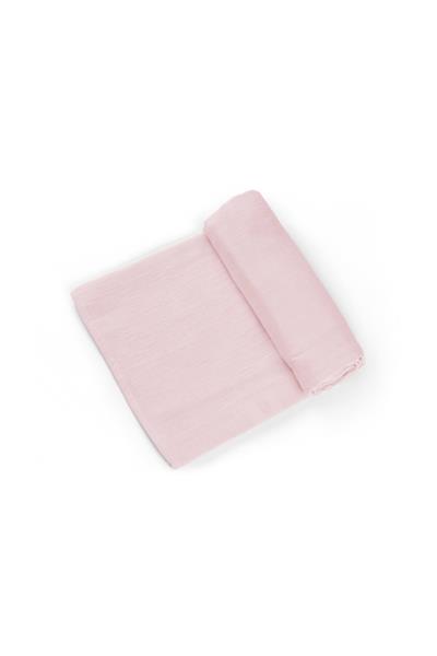 Deux Lapins / Innocent Pink Müslin Bebek Örtü 100X100cm std