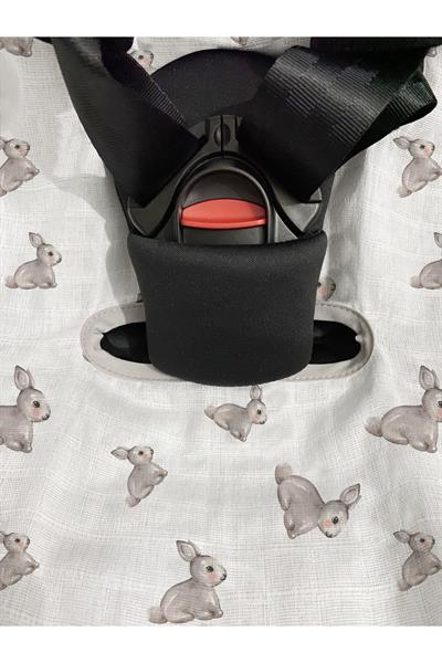 Deux Lapins / Müslin Puset&Oto Koltuk Örtüsü -Iconıque Lapin std