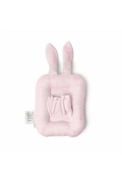 Deux Lapins / Rainbow  Kol Emzirme Yastığı - Mini Pink