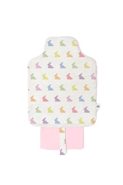 Deux Lapins / Rainbow Lapin Pink - Müslin Bebek Pratik Alt Açma Matı Çok Renkli