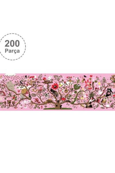 Djeco 200 Parça Panoramik Puzzle - Arbracadabra Çok Renkli