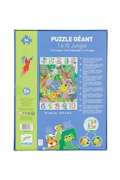 Djeco Dev Puzzle 54 Parça / Jungle Çok Renkli