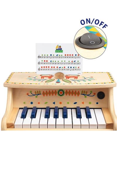 Djeco /  Elektronik Piyano Çok Renkli