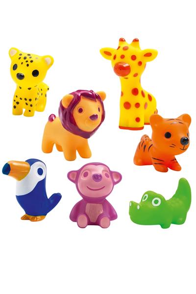Djeco / Hayvan Figürleri - Safari Çok Renkli