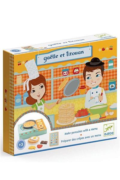 Djeco Krep Seti - Gaelle Et Titouan Çok Renkli