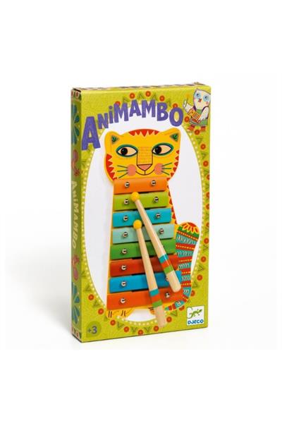 Djeco Ksilofon - Kedi Çok Renkli