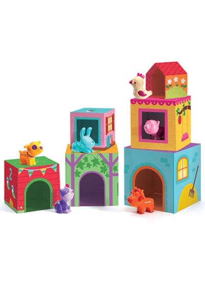 Djeco Küpler - Topanifarm Çok Renkli