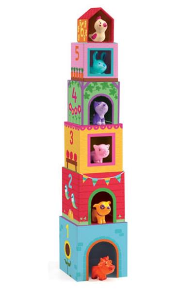 Djeco Küpler - Topanifarm Çok Renkli