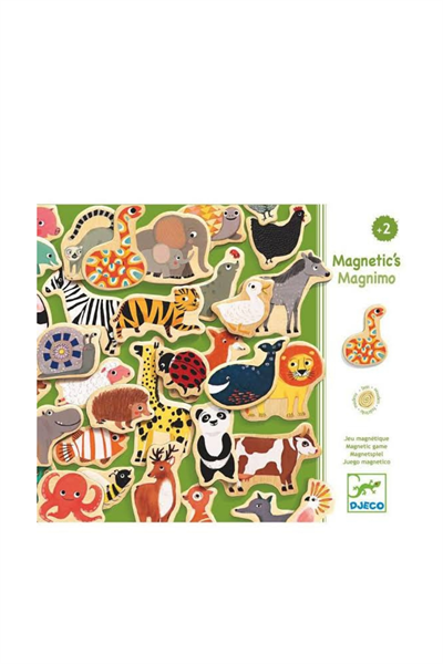 Djeco Mıknatıslı Oyunlar - Magnimo Çok Renkli