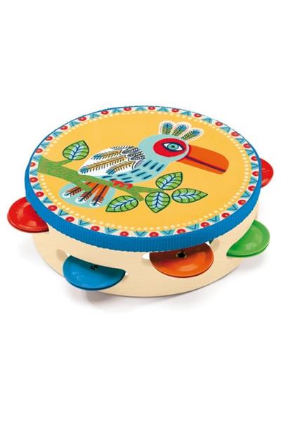 Djeco Tambourine Çok Renkli