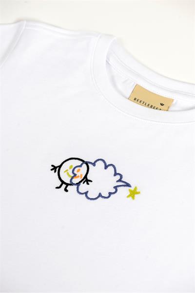 Beetlebeez / FILL IN THE BLANK T-SHIRT - WHITE Beyaz