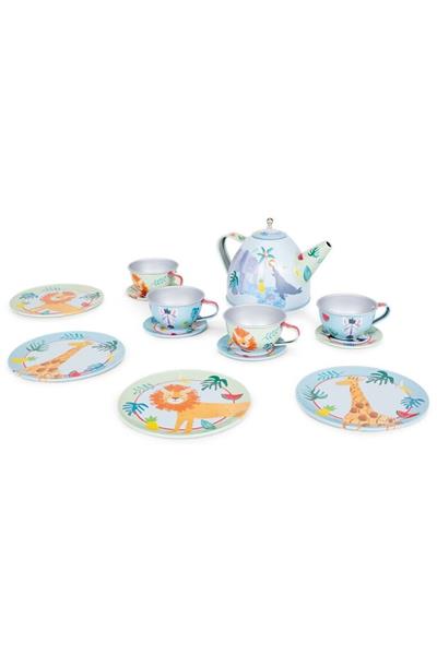 Floss & Rock 14 Parça Çay Seti / Jungle Çok Renkli